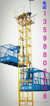 驻马店建筑机械租赁 单柱双龙施工升降机助力高效建设