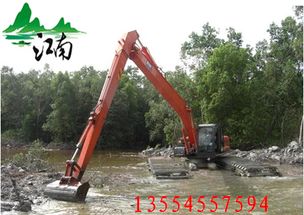 江南柳州市鱼峰区水陆挖掘机租赁服务 高效水挖出租助力工程建设